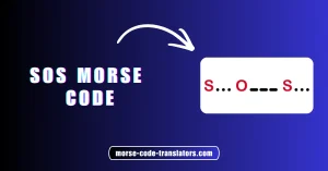 SOS Morse Code